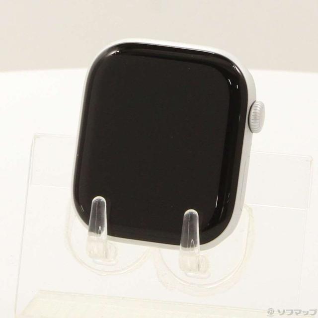 (中古)Apple Apple Watch Series 10 GPS 46mm シルバーアルミニウムケース バンド無し(258-ud)
