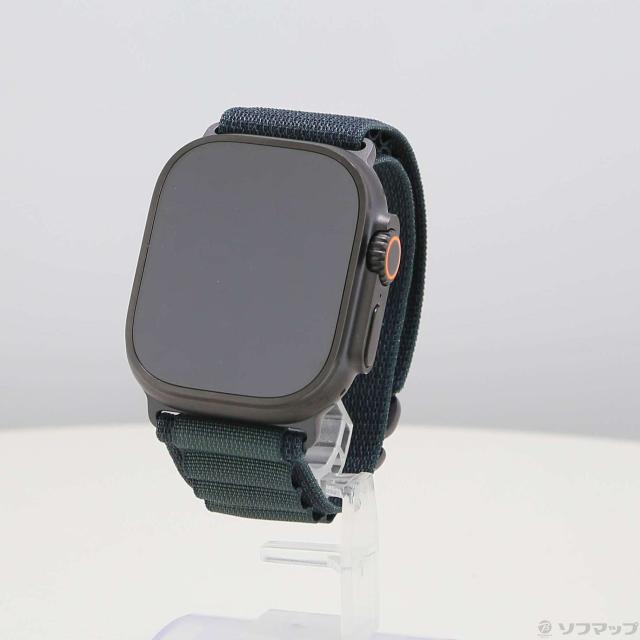 中古)Apple Apple Watch Ultra 2 GPS + Cellular 49mm ブラック 