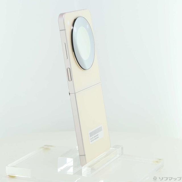 (中古)ZTE Libero Flip 128GB ゴールド A304ZT Y!mobile SIMフリー(377-ud)
