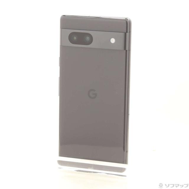 (中古)GOOGLE Google Pixel 7a 128GB チャコール GA03694-JP au SIMフリー(368-ud)