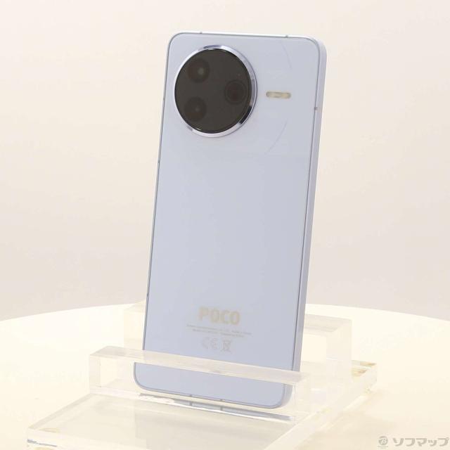 (中古)XIAOMI POCO F7 Pro 256GB ブルー MZB0JVPJP SIMフリー(377-ud)