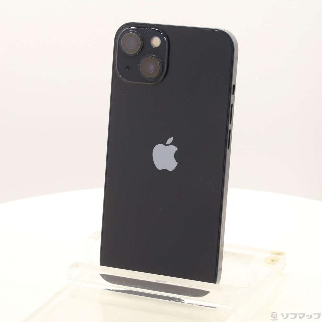(中古)Apple iPhone13 128GB ミッドナイト MLNC3J/A SIMフリー(258-ud)