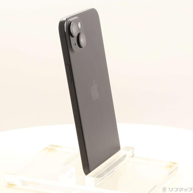 (中古)Apple iPhone15 Plus 128GB ブラック MU083J/A SIMフリー(305-ud)_3