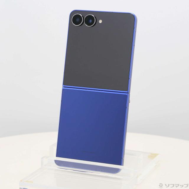 中古)SAMSUNG Galaxy Z Flip7 256GB ブルーシャドウ SM-F766QDBASJP 