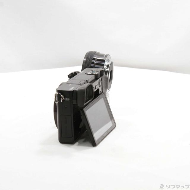 中古)SONY α6000 パワーズームレンズキット ブラック ILCE-6000L(276