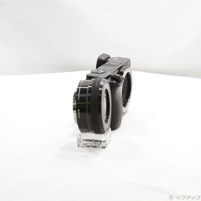 中古)SONY α6000 パワーズームレンズキット ブラック ILCE-6000L(276