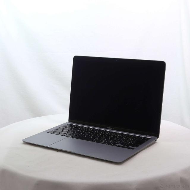 (中古)MacBook Air 13.3-inch Late-2020 MGN63J/A M1 8コアCPU_7コアGPU 8GB SSD256GB スペースグレイ (15.3 Sequoia)(377-ud)
