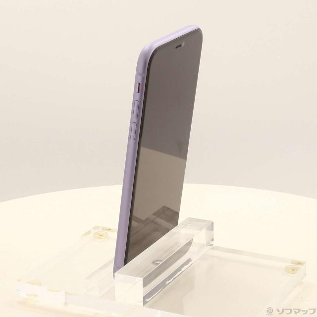 (中古)Apple iPhone11 64GB パープル MWLX2J/A SIMフリー(377-ud)_1