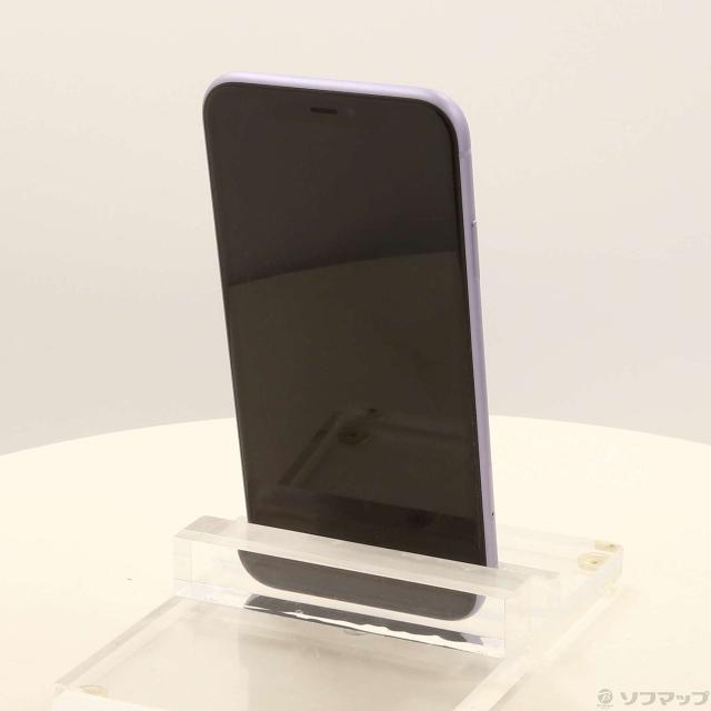 (中古)Apple iPhone11 64GB パープル MWLX2J/A SIMフリー(377-ud)_2