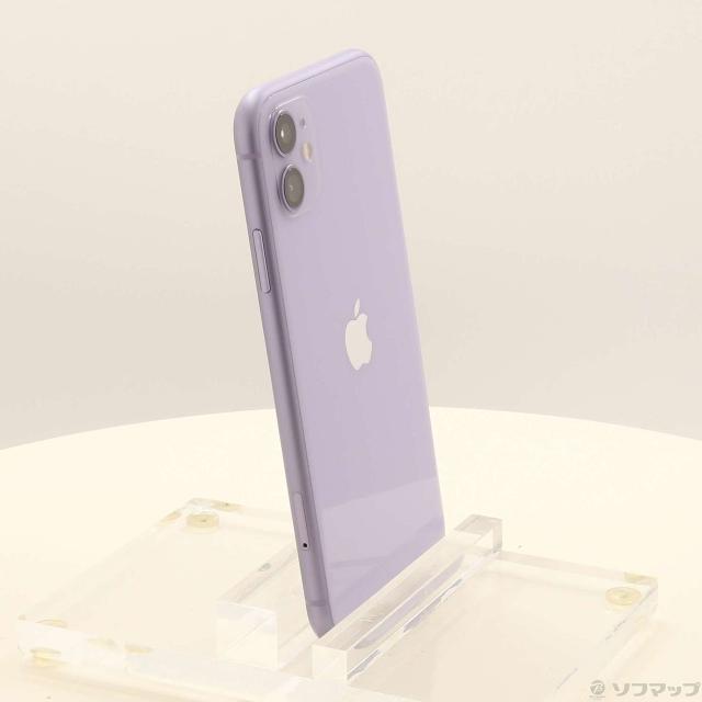 (中古)Apple iPhone11 64GB パープル MWLX2J/A SIMフリー(377-ud)_3