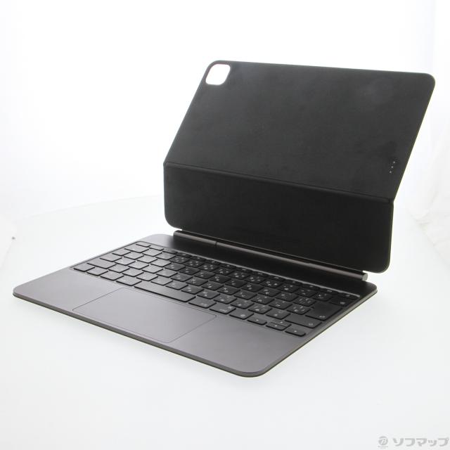 (中古)Apple 13インチiPad Pro M4用 Magic Keyboard 日本語 ブラック MWR53J/A(198-ud)