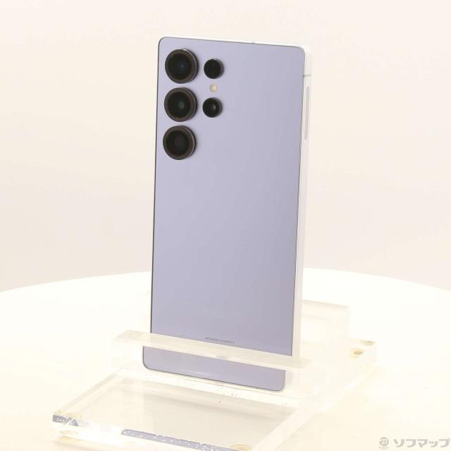 (中古)SAMSUNG Galaxy S25 Ultra 256GB チタニウムシルバーブルー SM-S938QZBASJP SIMフリー(377-ud)