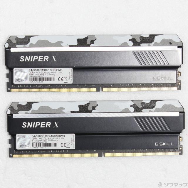 (中古)GSKILL F4-3600C19D-16GSXWB(262-ud)