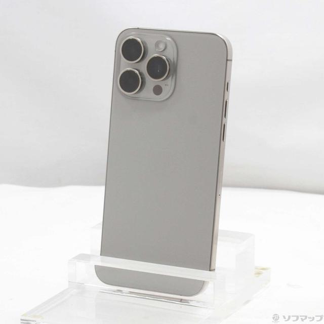 (中古)Apple iPhone15 Pro Max 512GB ナチュラルチタニウム MU6W3J/A SIMフリー(377-ud) 88,952円