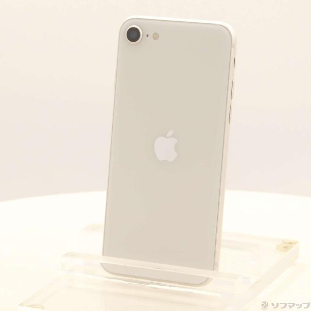 (中古)Apple iPhone SE 第3世代 64GB スターライト MMYD3J/A SIMフリー(349-ud)
