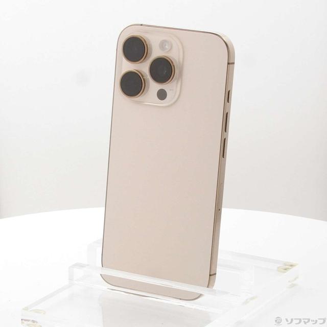 Apple(アップル) iPhone16 Pro 128GB デザートチタニウム MYMX3J／A 