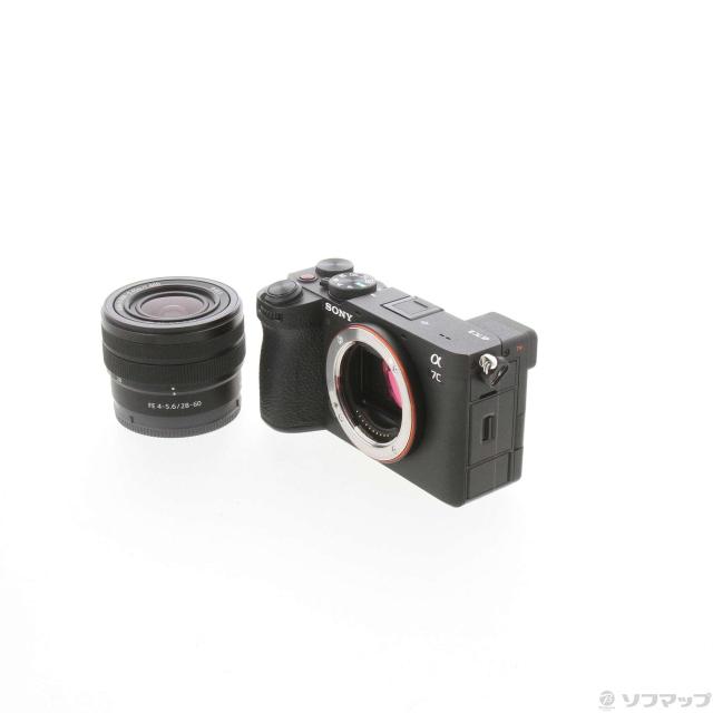 (中古)SONY α7C II ズームレンズキット ブラック ILCE-7CM2L(262-ud)