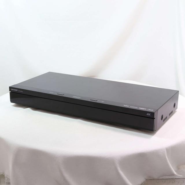 (中古)SHARP (展示品) ブルーレイレコーダー AQUOSブルーレイ 4B-C40ET3 [4TB /3番組同時録画 /BS・CS 4Kチューナー内蔵](198-ud)