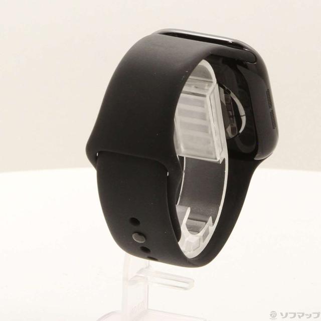 (中古)Apple Apple Watch Series 11 GPS 46mm ジェットブラックアルミニウムケース ブラックスポーツバンド(262-ud)_2