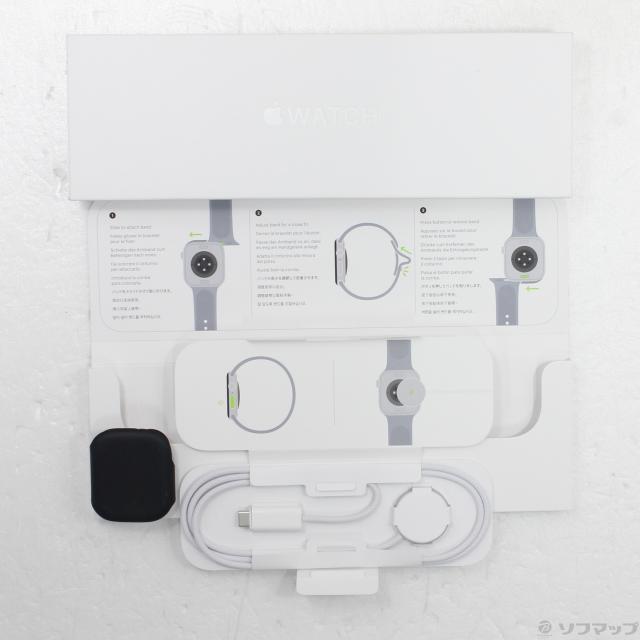 (中古)Apple Apple Watch Series 11 GPS 46mm ジェットブラックアルミニウムケース ブラックスポーツバンド(262-ud)_4