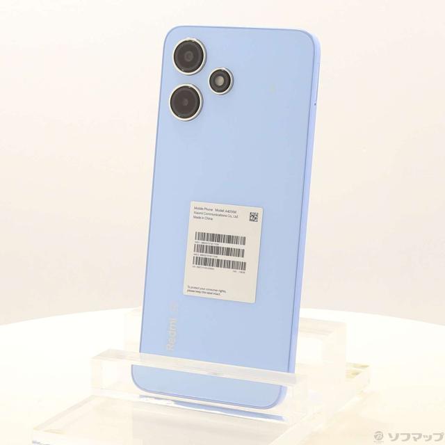 (中古)Xiaomi Redmi 12 5G 128GB スカイブルー SBR125G Softbank SIMフリー(377-ud)