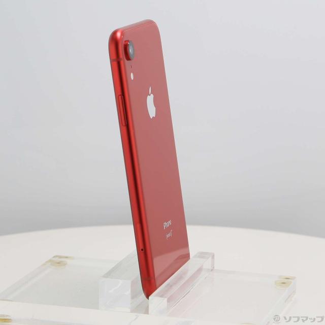 中古)Apple iPhoneXR 64GB プロダクトレッド MT062J/A SIMフリー(344