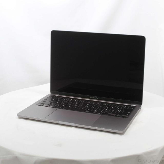 (中古)MacBook Pro 13.3-inch Mid-2022 MNEH3J/A M2 8コアCPU_10コアGPU 8GB SSD256GB スペースグレイ (15.3 Sequoia)(262-ud)