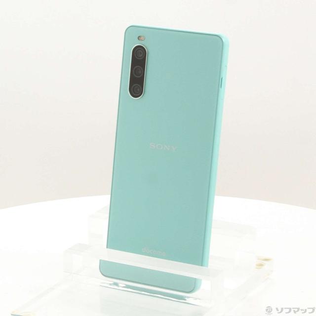 (中古)SONY Xperia 10 IV 128GB ミント SO-52C docomo SIMフリー(352-ud)