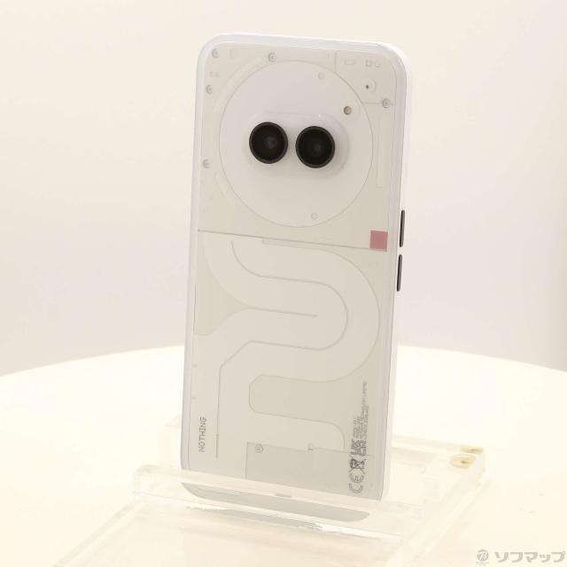 (中古)Nothing Nothing Phone (2a) 128GB ミルク A10400066 SIMフリー(269-ud)