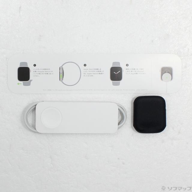 (中古)Apple Apple Watch Series 8 GPS + Cellular 45mm ミッドナイトアルミニウムケース バンド無し(305-ud)_4