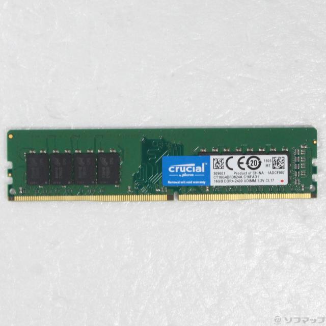 (中古)288P DDR4 16GB PC4-19200 DDR4-2400(344-ud)