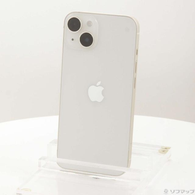 中古)Apple iPhone14 128GB スターライト MPUQ3J/A SIMフリー(377-ud 