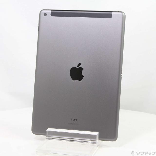 中古)Apple iPad 第9世代 64GB スペースグレイ MK473J/A SoftBank 