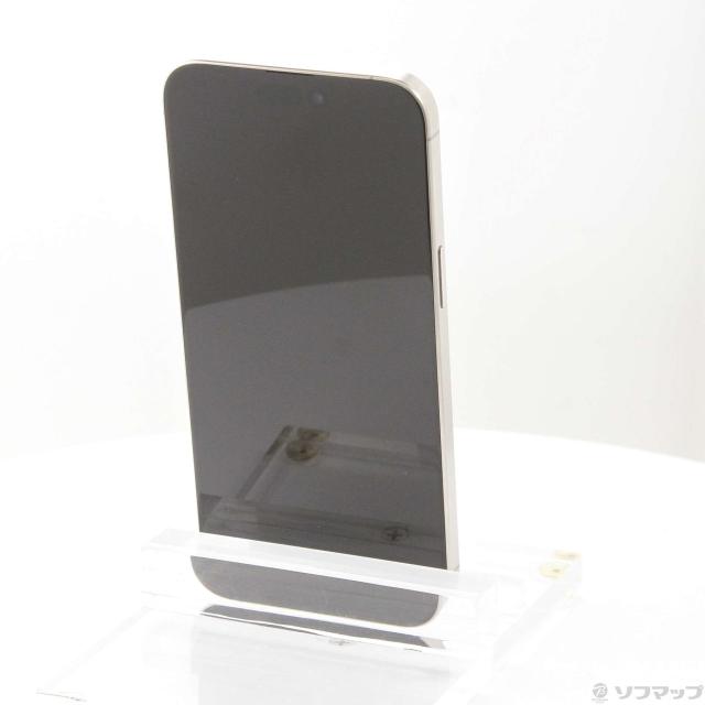 (中古)Apple iPhone15 Pro Max 256GB ナチュラルチタニウム MU6R3J/A SIMフリー(276-ud)