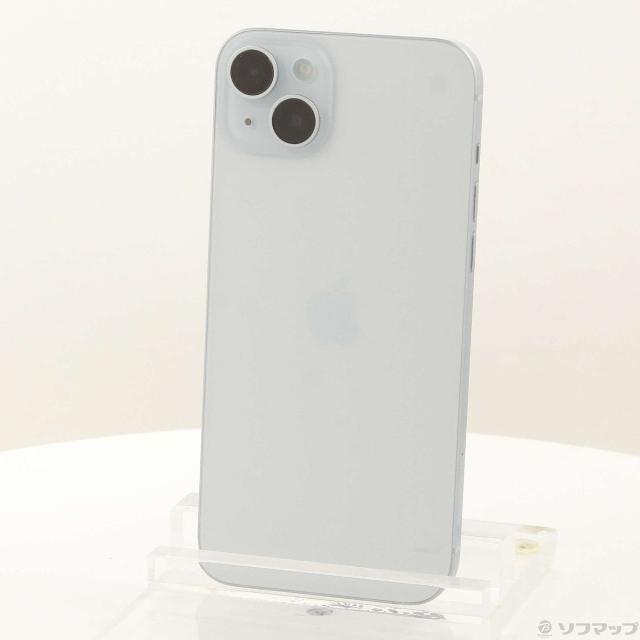 (中古)Apple iPhone15 Plus 128GB ブルー MU0D3J/A SIMフリー(198-ud)