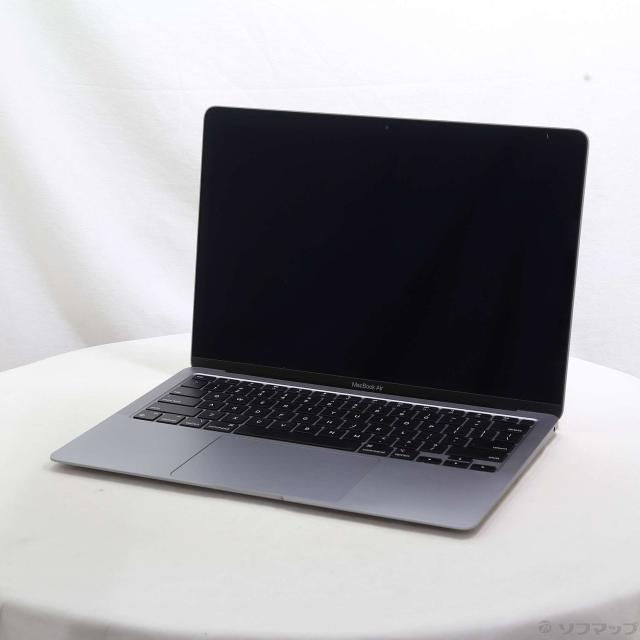 (中古)MacBook Air 13.3-inch Late-2020 MGN63J/A M1 8コアCPU_7コアGPU 16GB SSD256GB スペースグレイ (15.3 Sequoia)(276-ud)