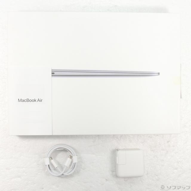 (中古)MacBook Air 13.3-inch Late-2020 MGN63J/A M1 8コアCPU_7コアGPU 16GB SSD256GB スペースグレイ (15.3 Sequoia)(276-ud)