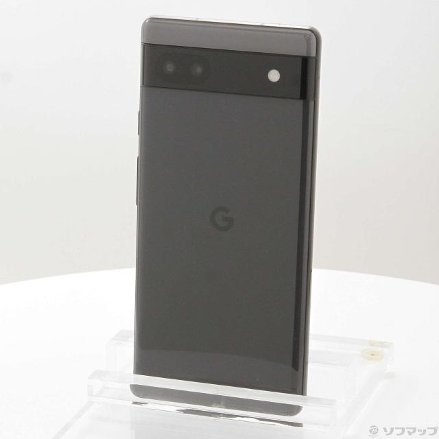 (中古)GOOGLE Google Pixel 6a 128GB チャコール GB17L au SIMフリー(348-ud)