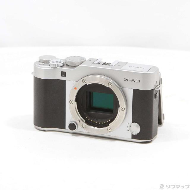 (中古)FUJIFILM FUJIFILM X-A3 ボディ シルバー(352-ud)