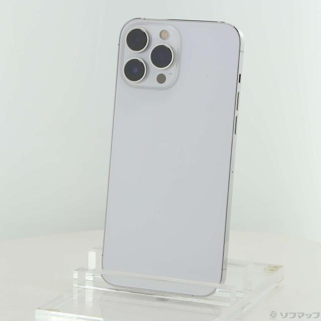 (中古)Apple iPhone13 Pro Max 512GB シルバー MLJT3J/A SIMフリー(198-ud)