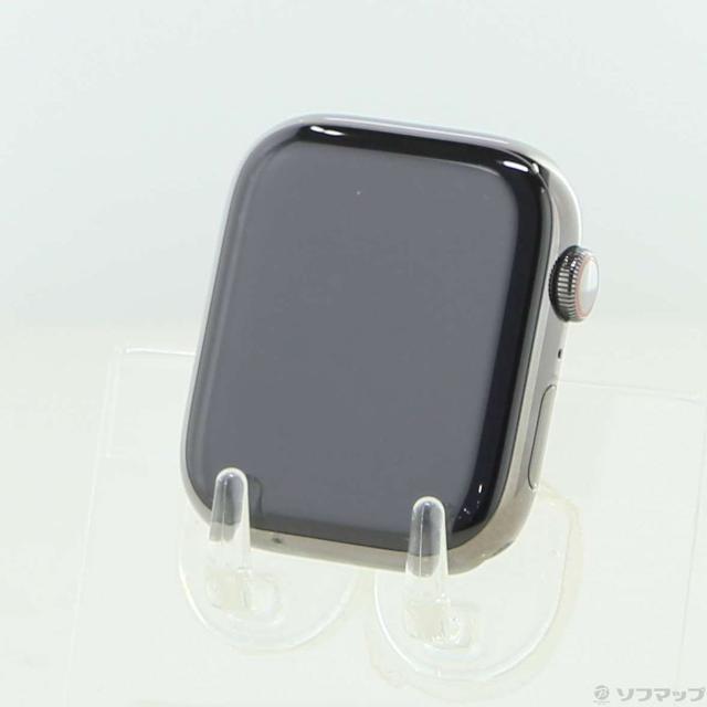 中古)Apple Apple Watch Series 8 GPS + Cellular 45mm グラファイト 
