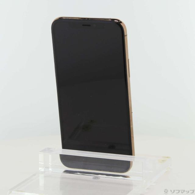 (中古)Apple iPhone11 Pro 256GB ゴールド MWC92J/A SIMフリー(377-ud)_2