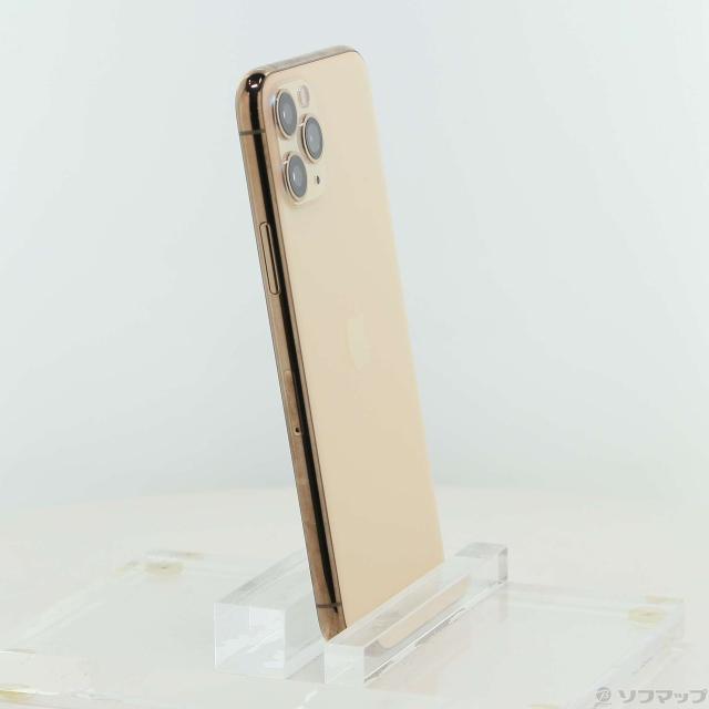 (中古)Apple iPhone11 Pro 256GB ゴールド MWC92J/A SIMフリー(377-ud)_3