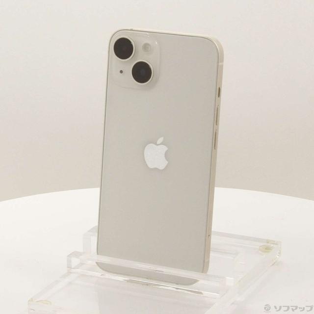 (中古)Apple iPhone14 128GB スターライト MPUQ3J/A SIMフリー(349-ud)