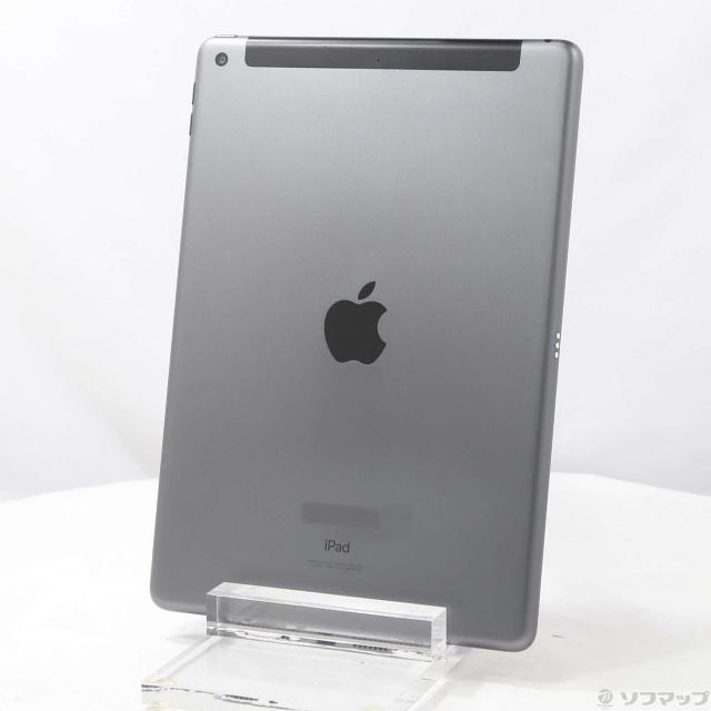 (中古)Apple iPad 第8世代 32GB スペースグレイ MYMH2J/A SIMフリー(352-ud)