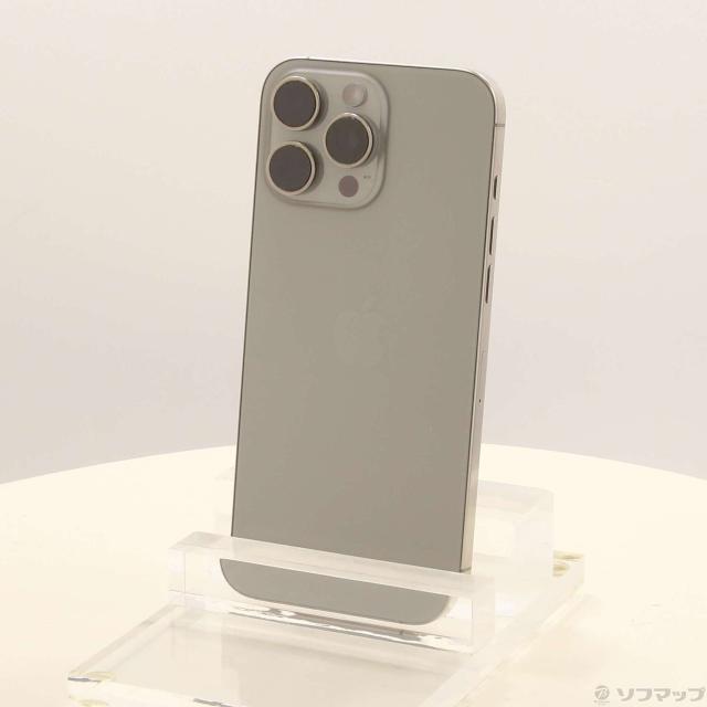 (中古)Apple iPhone16 Pro Max 256GB ナチュラルチタニウム MYWK3J/A SIMフリー(377-ud)