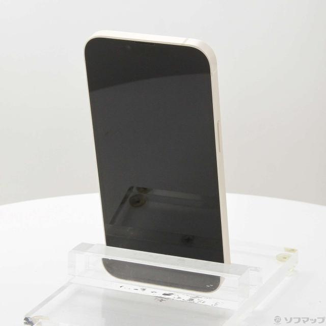 (中古)Apple iPhone14 128GB スターライト MPUQ3J/A SIMフリー(276-ud)