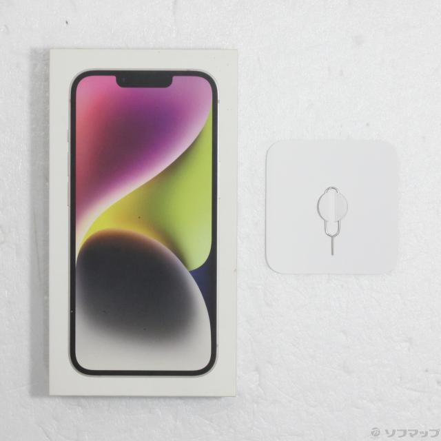 (中古)Apple iPhone14 128GB スターライト MPUQ3J/A SIMフリー(276-ud)