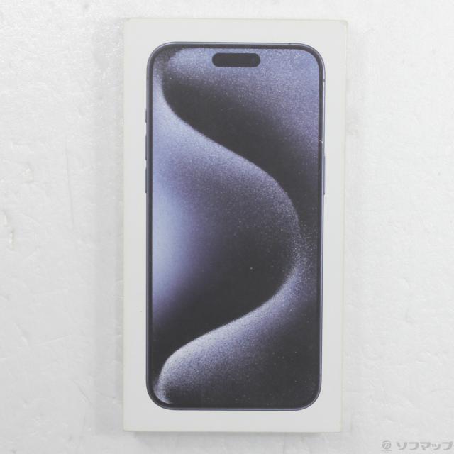 (中古)Apple iPhone15 Pro Max 256GB ブルーチタニウム MU6T3J/A SIMフリー(198-ud)