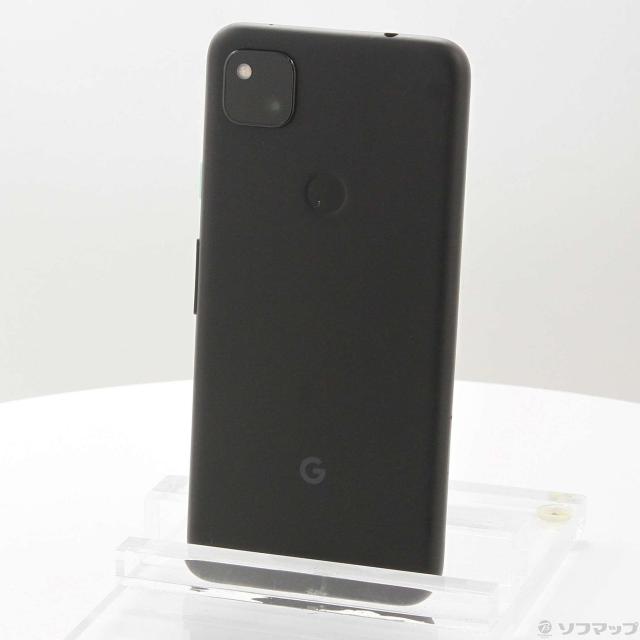 (中古)GOOGLE Google Pixel 4a 128GB ジャストブラック G025M SoftBank(262-ud)